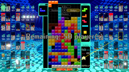 Tetris 99 скриншоты