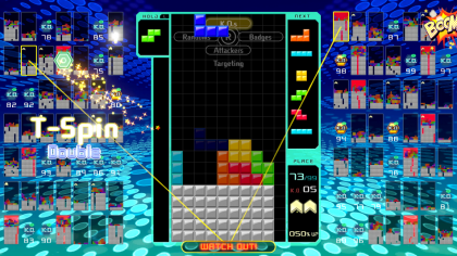 Tetris 99 скриншоты