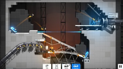 Bridge Constructor Portal скриншоты