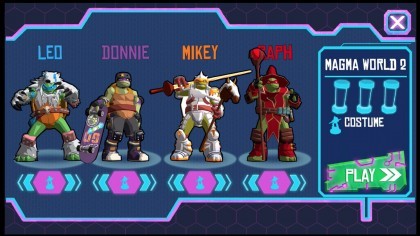 Teenage Mutant Ninja Turtles: Portal Power скриншоты