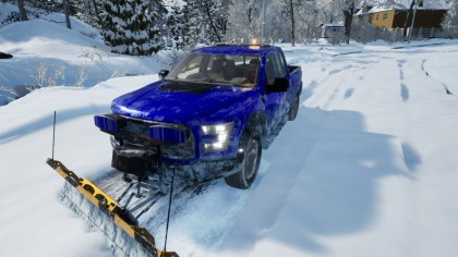 Snow Plowing Simulator скриншоты