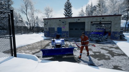 Snow Plowing Simulator скриншоты